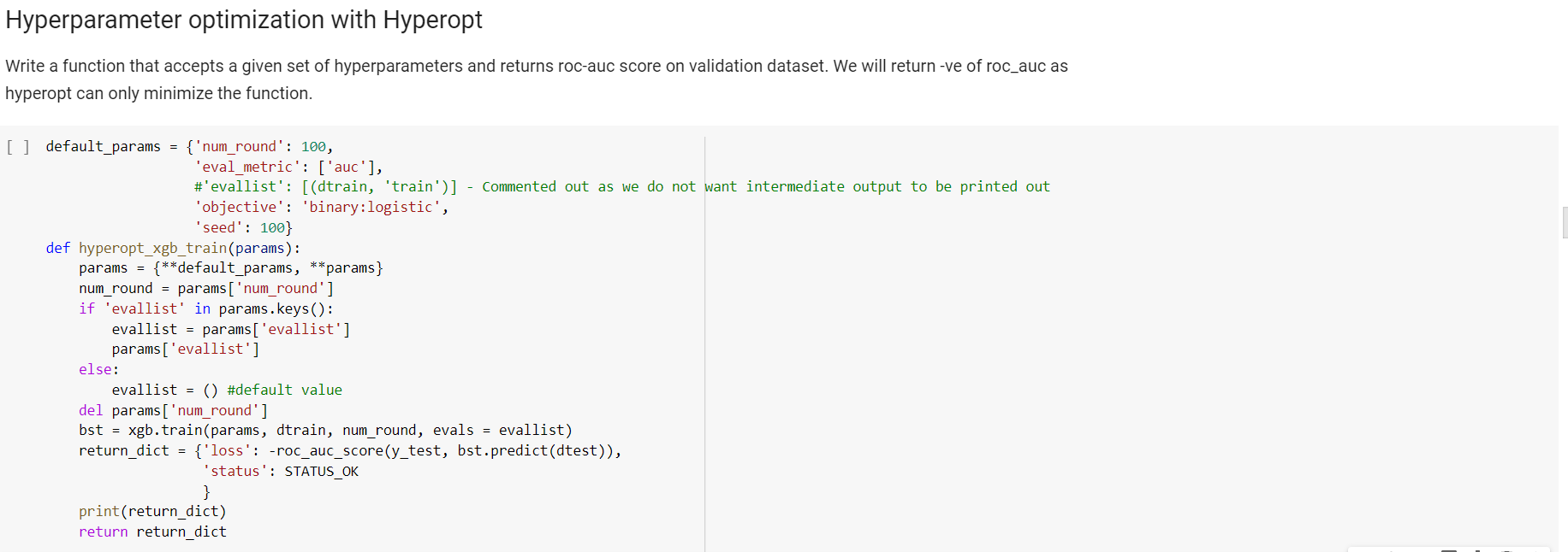 Introduction to Automatic Hyperparameter Optimization with Hyperopt ...