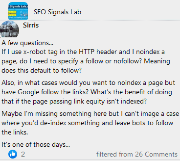 googlebot noindex