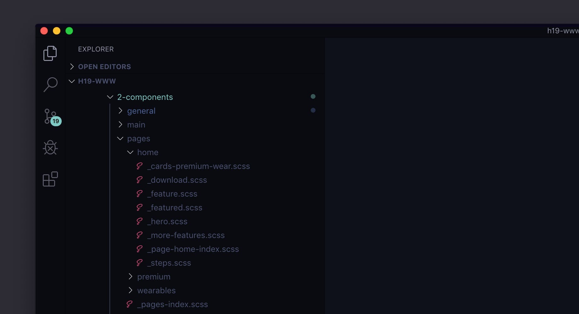 How I organize Sass projects - Prototypr