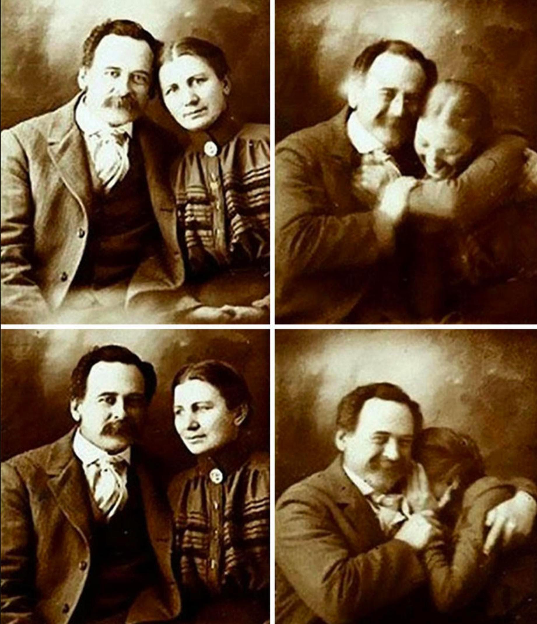 A Victorian Couple That Accidentally Smiled
