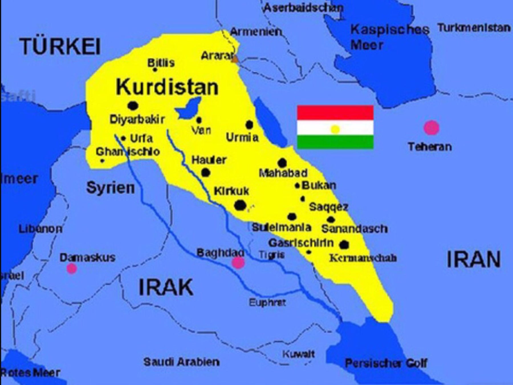 KURDISTAN : WHY IT IS NOT ON THE MAP. | by Mohammad Rasoul Kailani