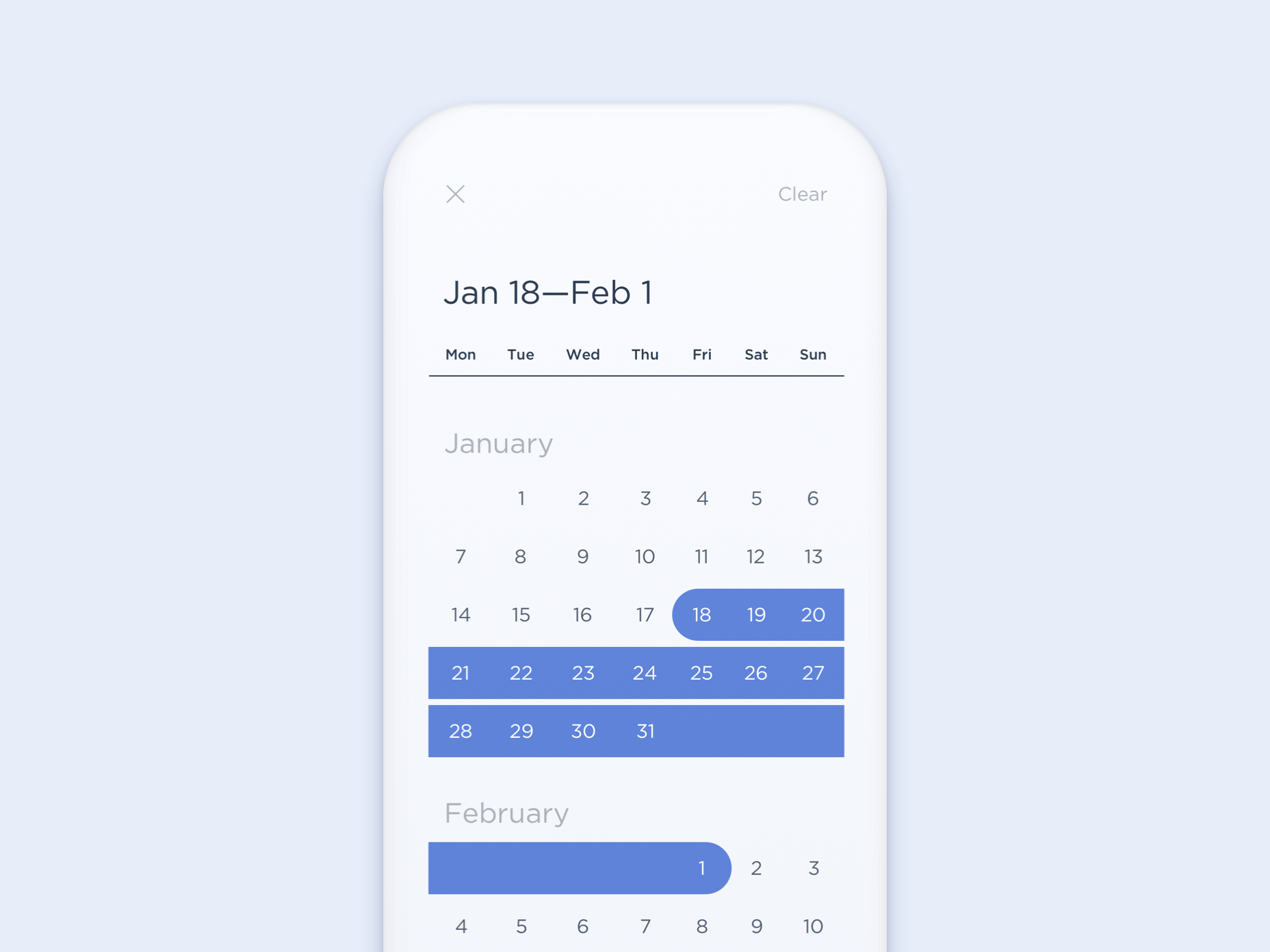 How To Design A Perfect Date Picker Control By Saadia Minhas Ux Planet How To Design A Perfect Date Picker Control By Saadia Minhas Ux Planet