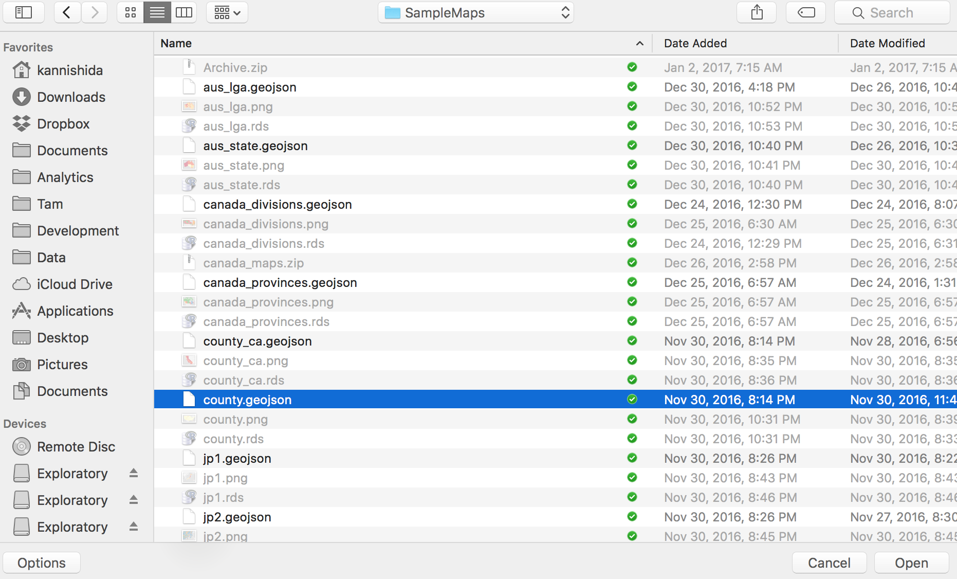 Visualizing geospatial data with your own GeoJSON | by Kan Nishida ...