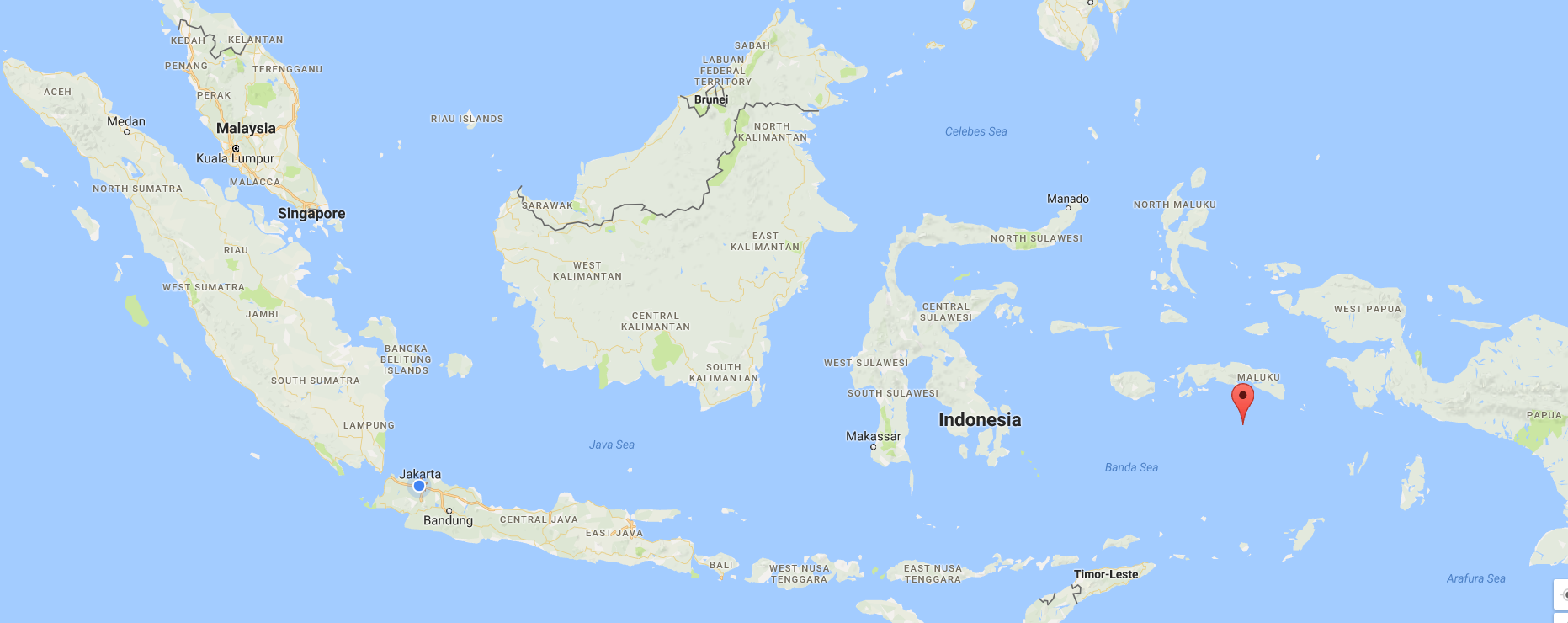 Калимантан Ява Суматра на карте