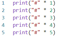 Pattern Printing using (*) Repetition Operator in Python. | by Michelle ...