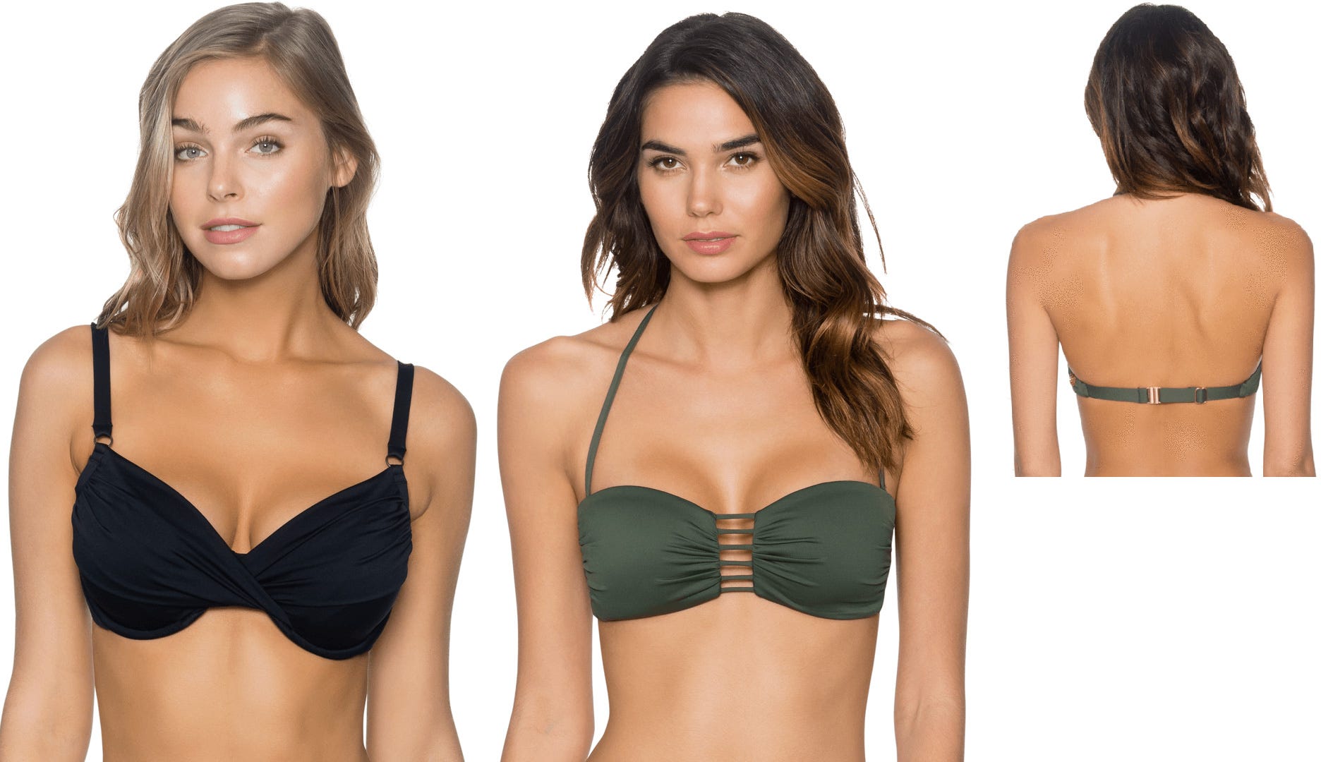 underwire bikini tops