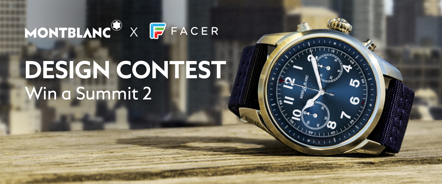 watch faces to win a Montblanc Summit 2 