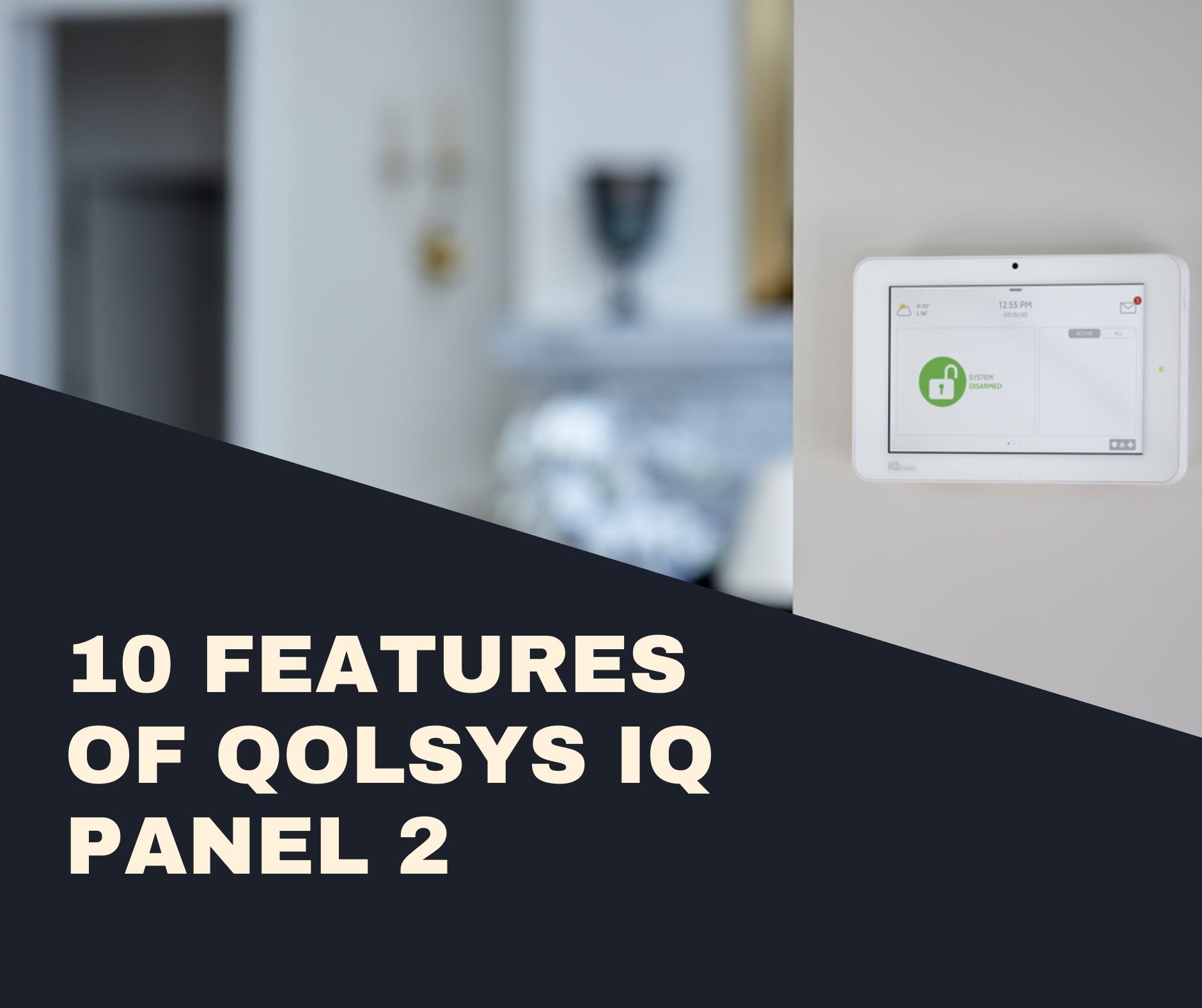 qolsys iq panel 2 google home