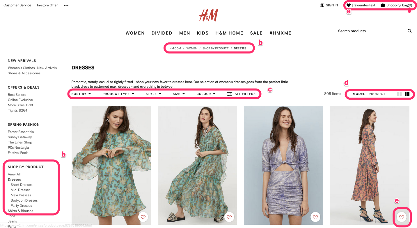 clothes h&m website