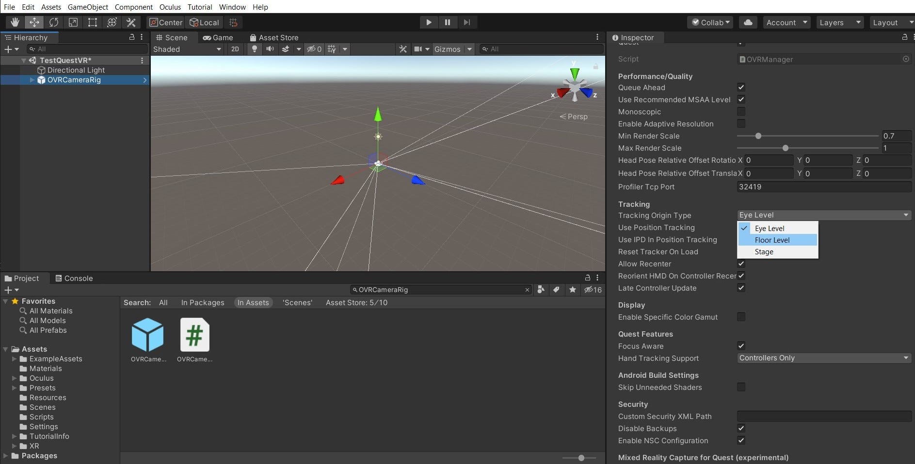 How to set up Unity for Oculus Quest Development (With an example of a ...