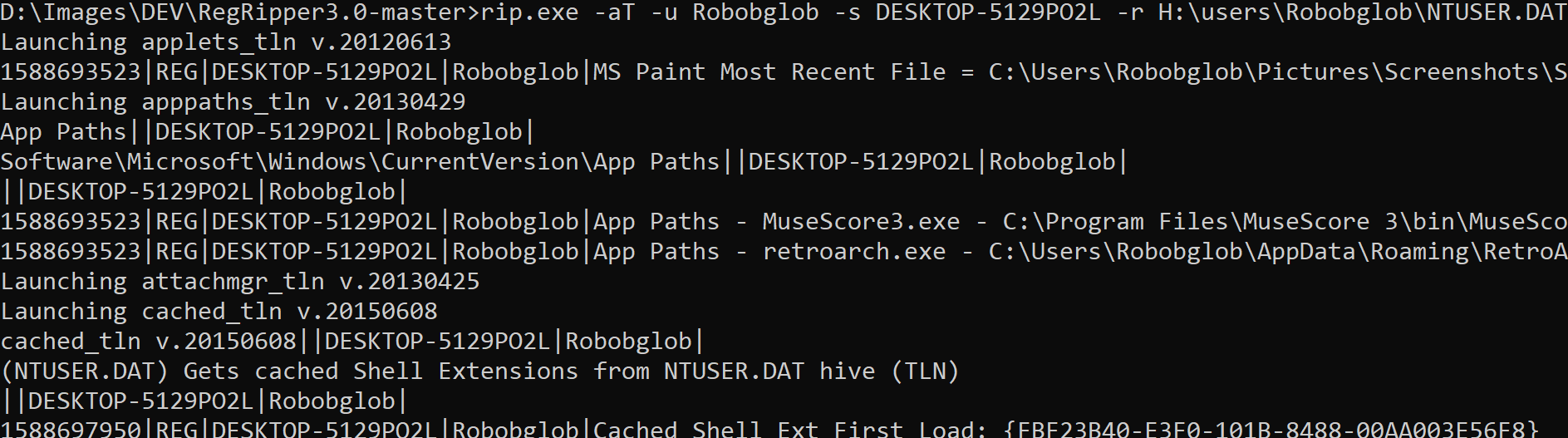 Sending Tln Output To Sof Elk Viewing Regripper And Tln Timelines In By Jbrown Medium