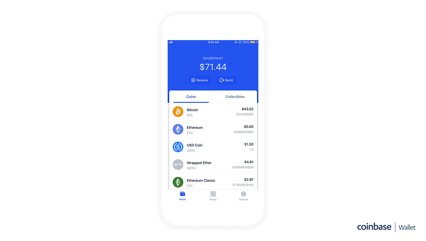 Announcing Bitcoin Btc Support On Coinbase Wallet By Siddharth Coelho Prabhu The Coinbase Blog
