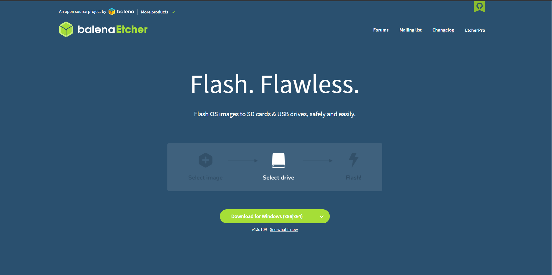 balenaetcher latest version balenaetcher latest version
