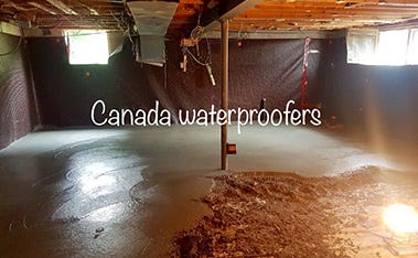 Basement Waterproofing Canadian Weather Is Extreme To Say The By Canada Waterproofers Medium