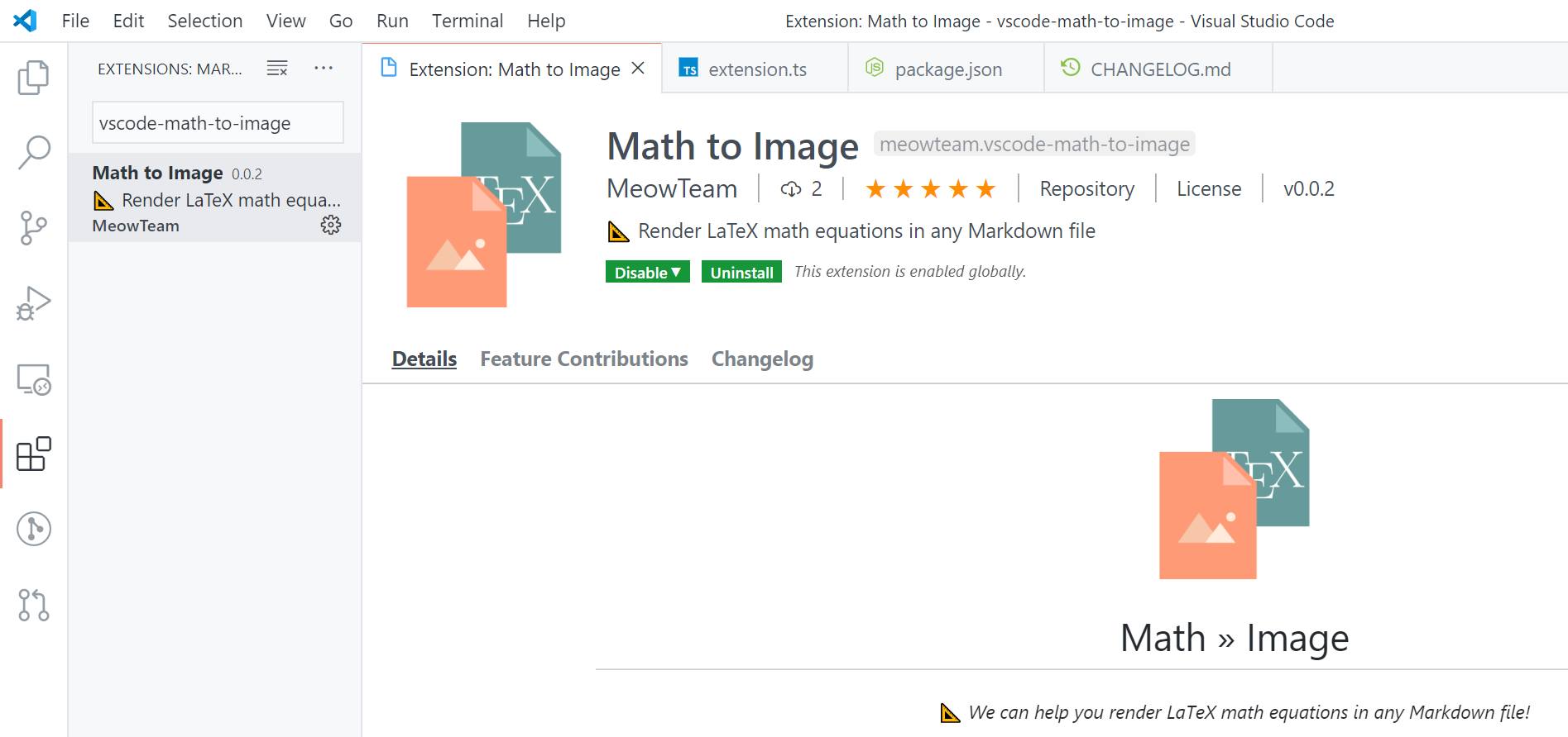 Vs Code Math To Image Write Latex Math Equations In Github Markdown The Easy Way By Spencer Woo Spencerweekly Medium