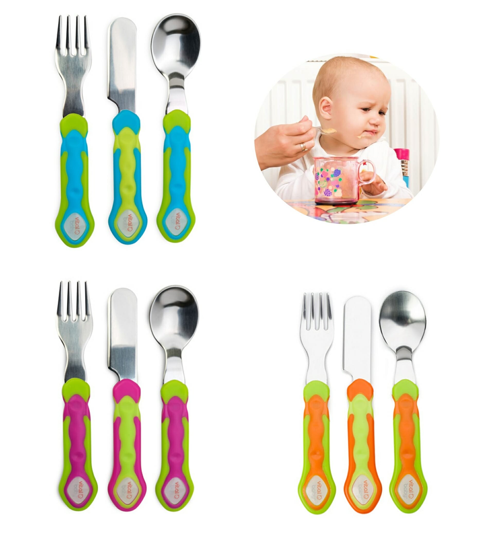 toddler baby cutlery