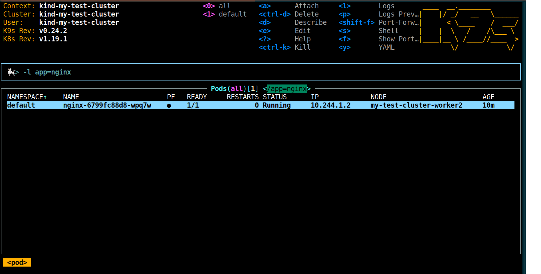Kubernetes Terminal Dashboard K9s By Prashant Lakhera Medium