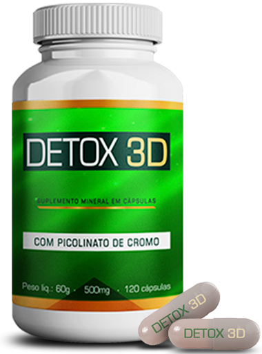 detox 3d com picolinato de cromo