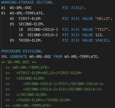 cobol string