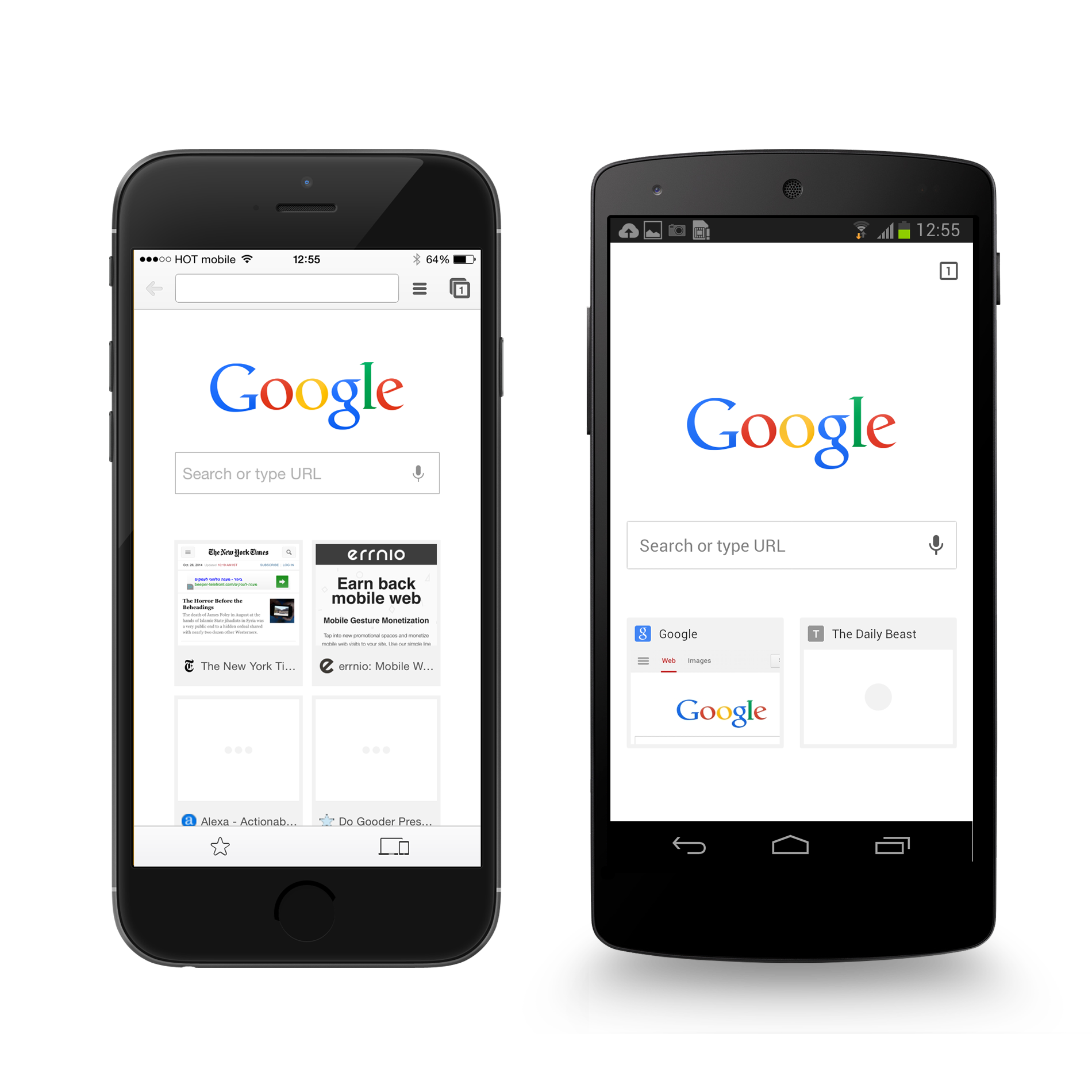 Chrome App Gestures Comparing Ios And Android By Errnio Team Errnio Mobile Interaction Medium