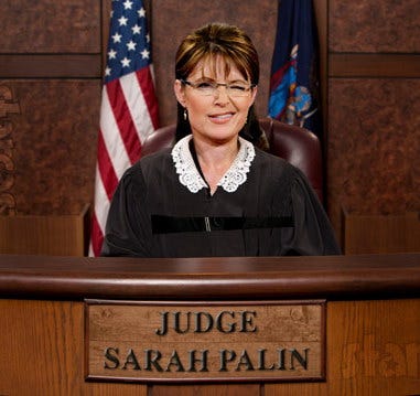 Sarah Palin to Star in Judge Judy-Like Courtroom Show by Johnny Robish Medi...