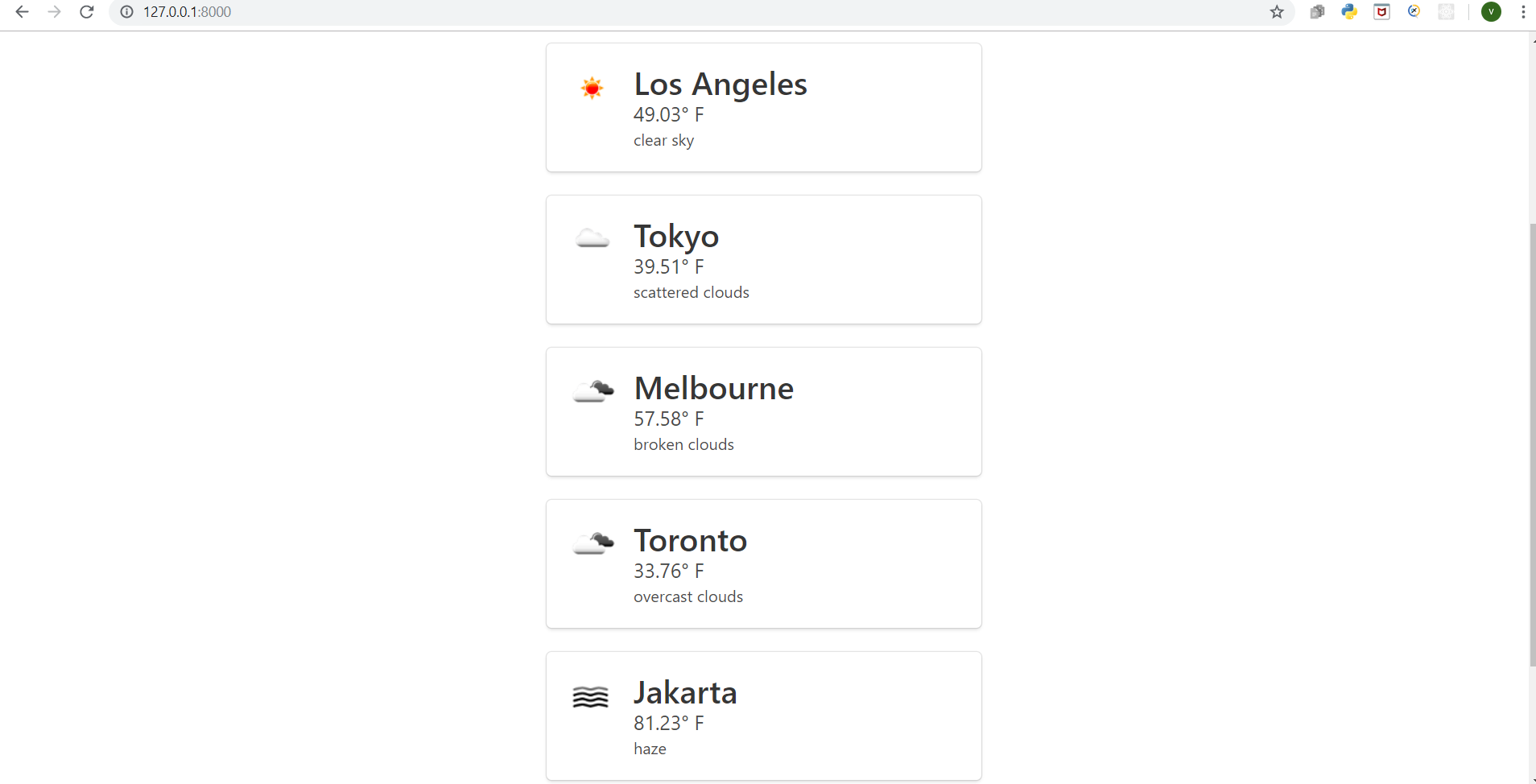 Make a Weather Application using Django | by Verdy Evantyo | Analytics ...