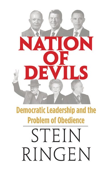 First Chapter Nation Of Devils By Stein Ringen By Harvard Ash Center Challenges To Democracy Medium