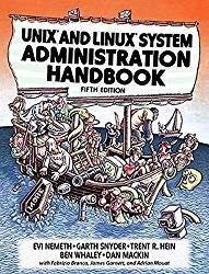 UNIX and Linux System Administration Handbook, by Evi Nemeth, Garth Snyder, Trent R. Hein, Ben Whaley and Dan Mackin.