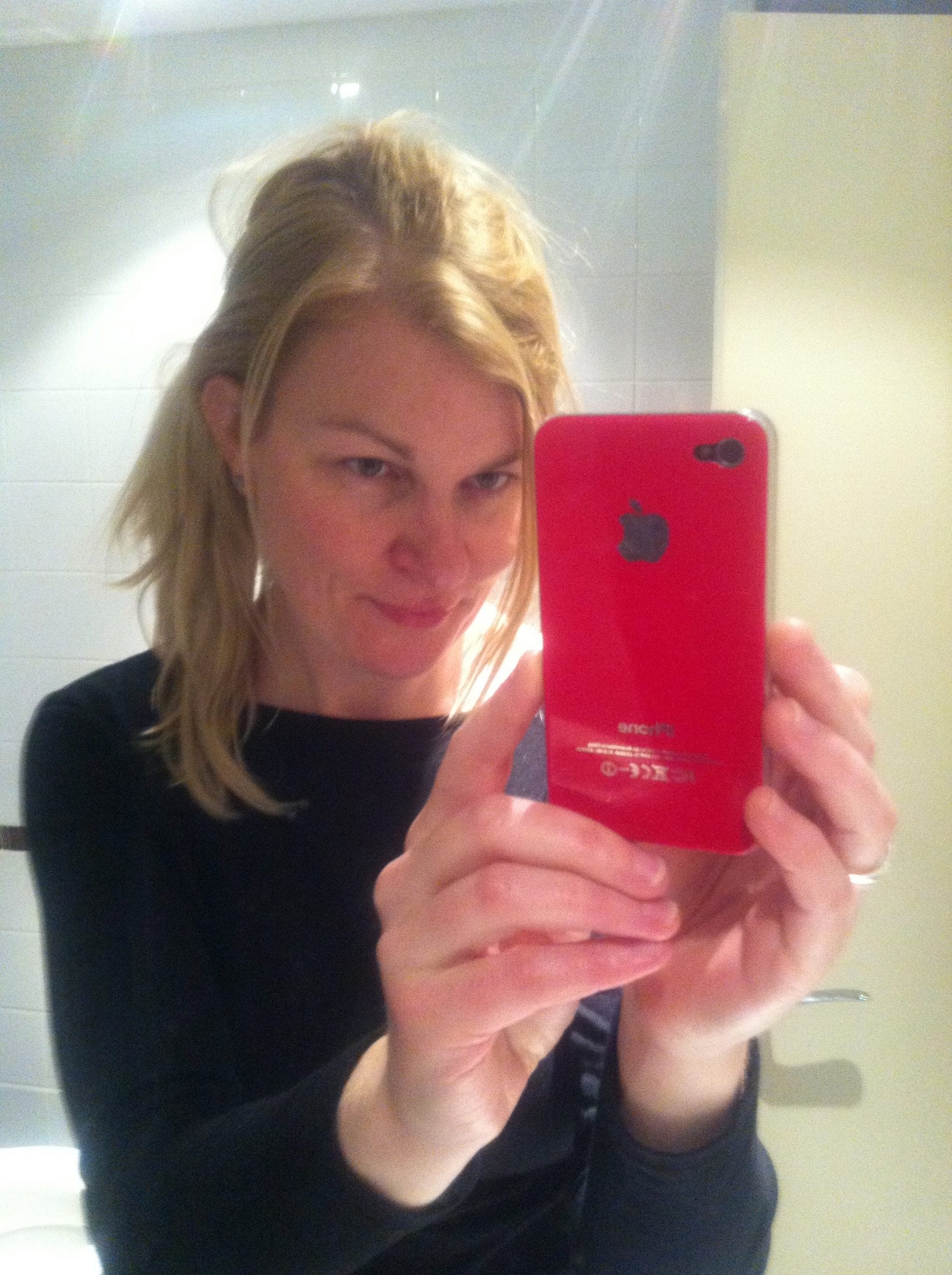 Selfie of me. I’ve had MS since 1998.