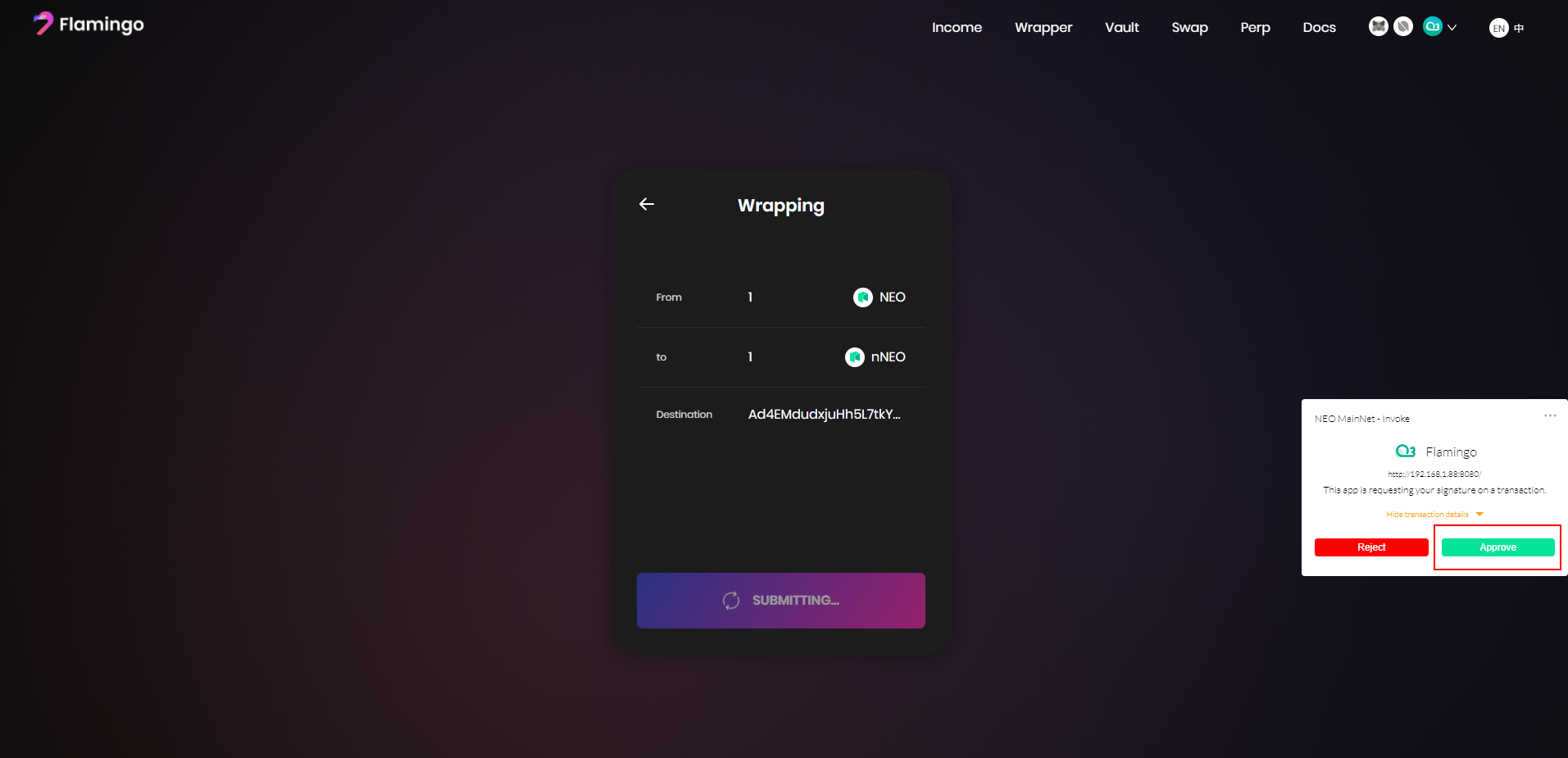 Flamingo User Guide O3 Wallet Part 1 by Sophy O3 Wallet O3 Labs