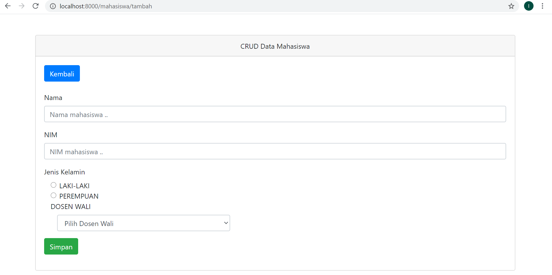 Tutorial CRUD Menggunakan Laravel | by Izzatihusna | Medium