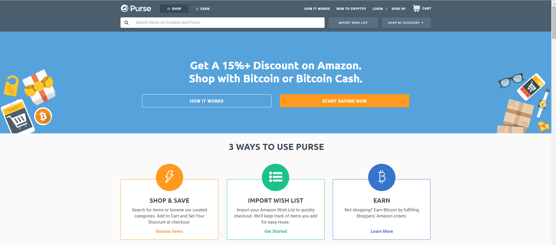 bitcoin amazon discount