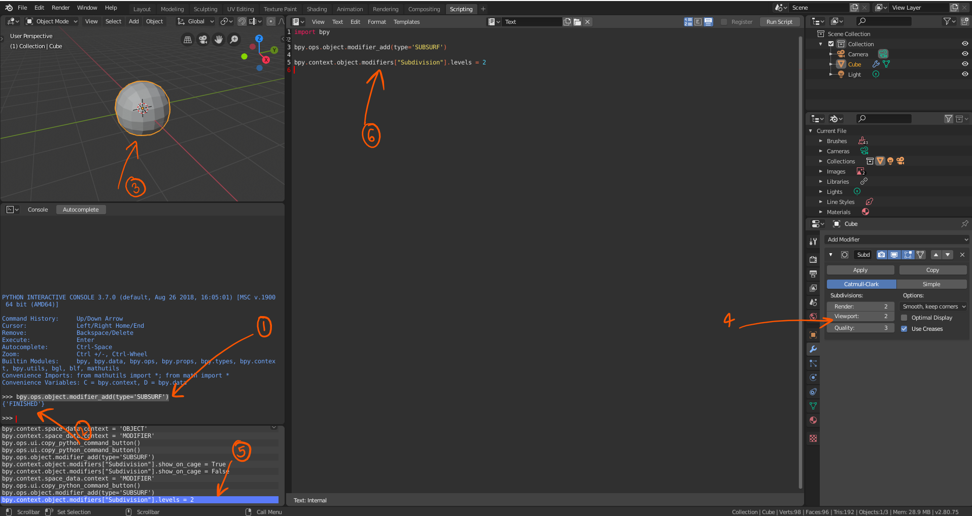 Setting up Blender 2.80 for Development with Python
