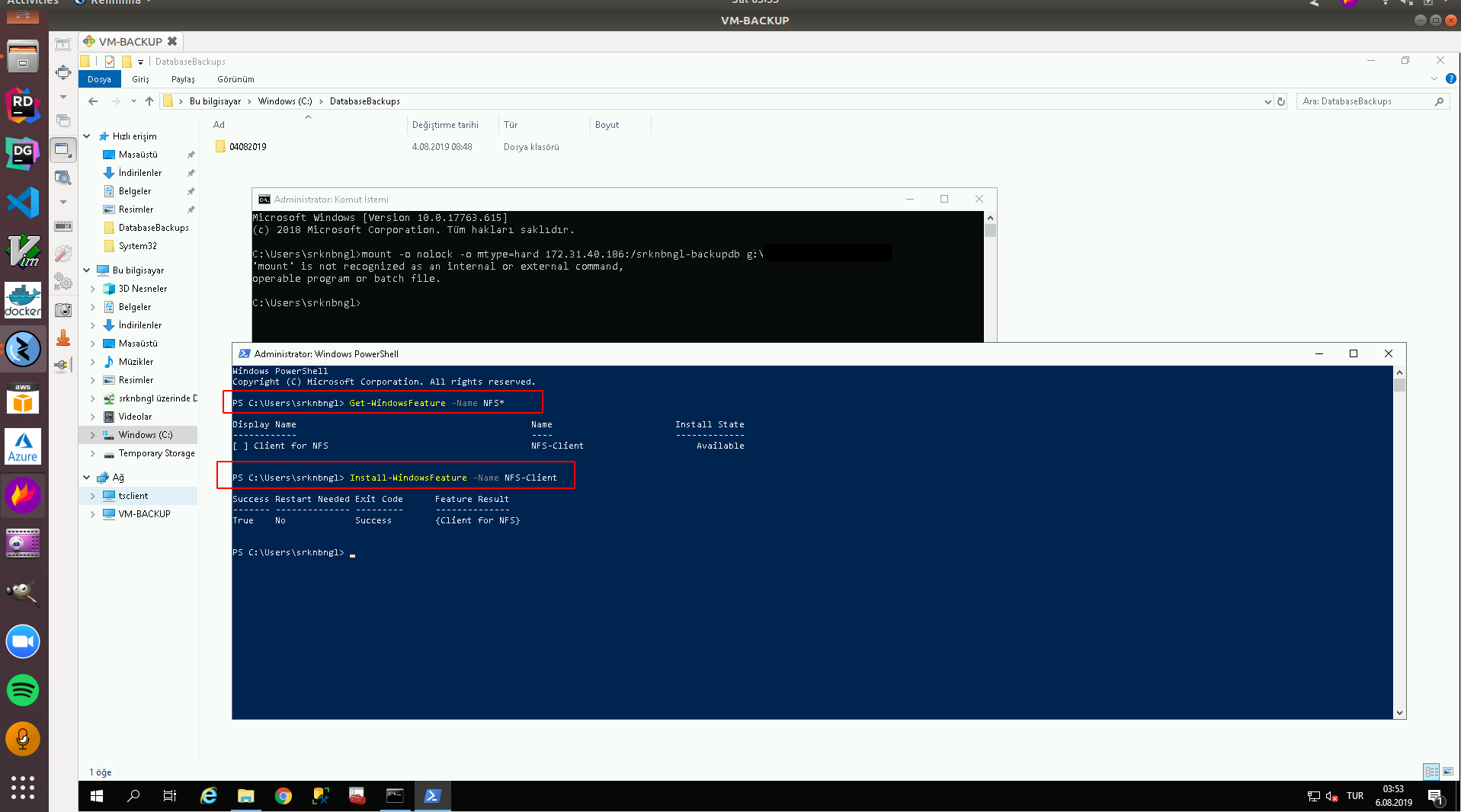 AWS S3 Üzerinde MSSQL Veritabanı Yedekleme Süreçleri II [AWS Storage