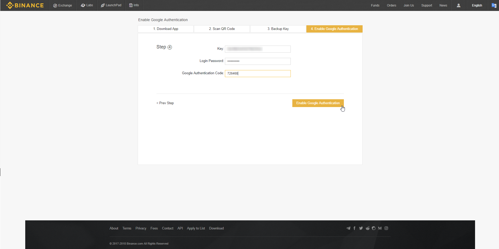 How To Add Two Factor Authentication (2FA) To Binance | by ...