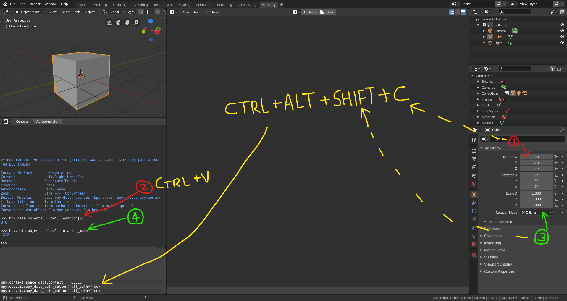 Setting Up Blender 2 80 For Development With Python By Satish Goda Medium