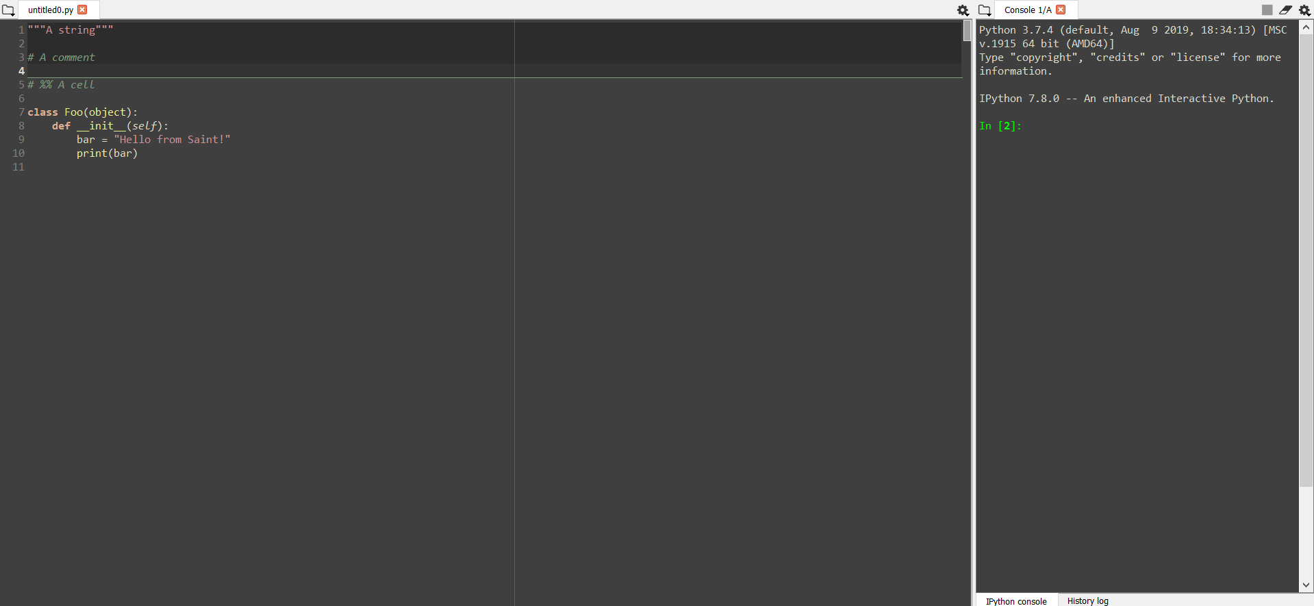 How to Change Spyder Editor Background to Dark | by Jake Kovoor | Saint ...