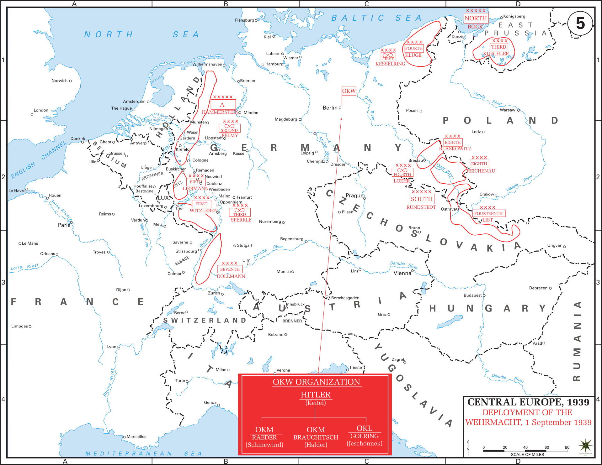September 1939 Germany Invades Poland Chart
