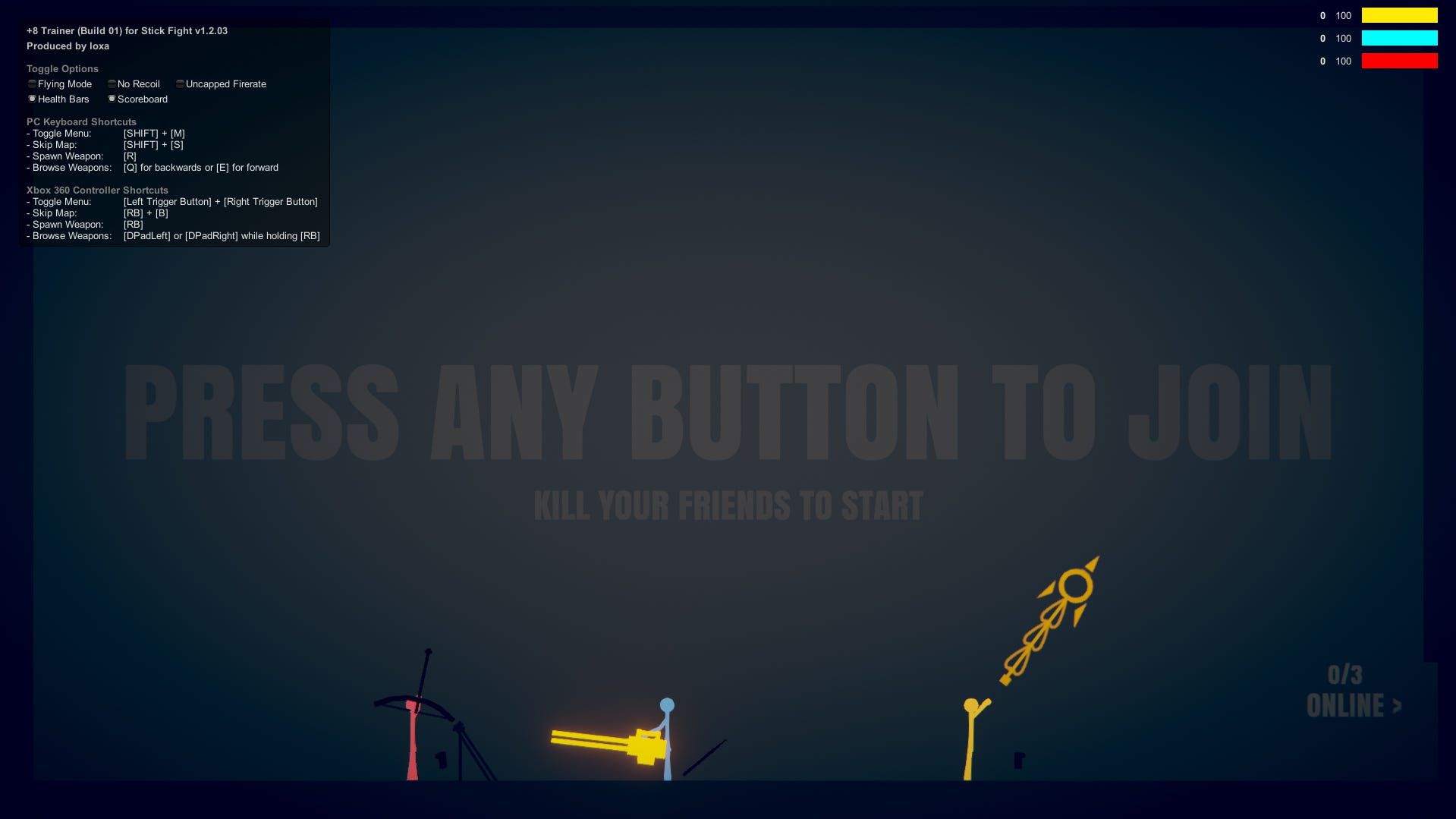 stick fight xbox