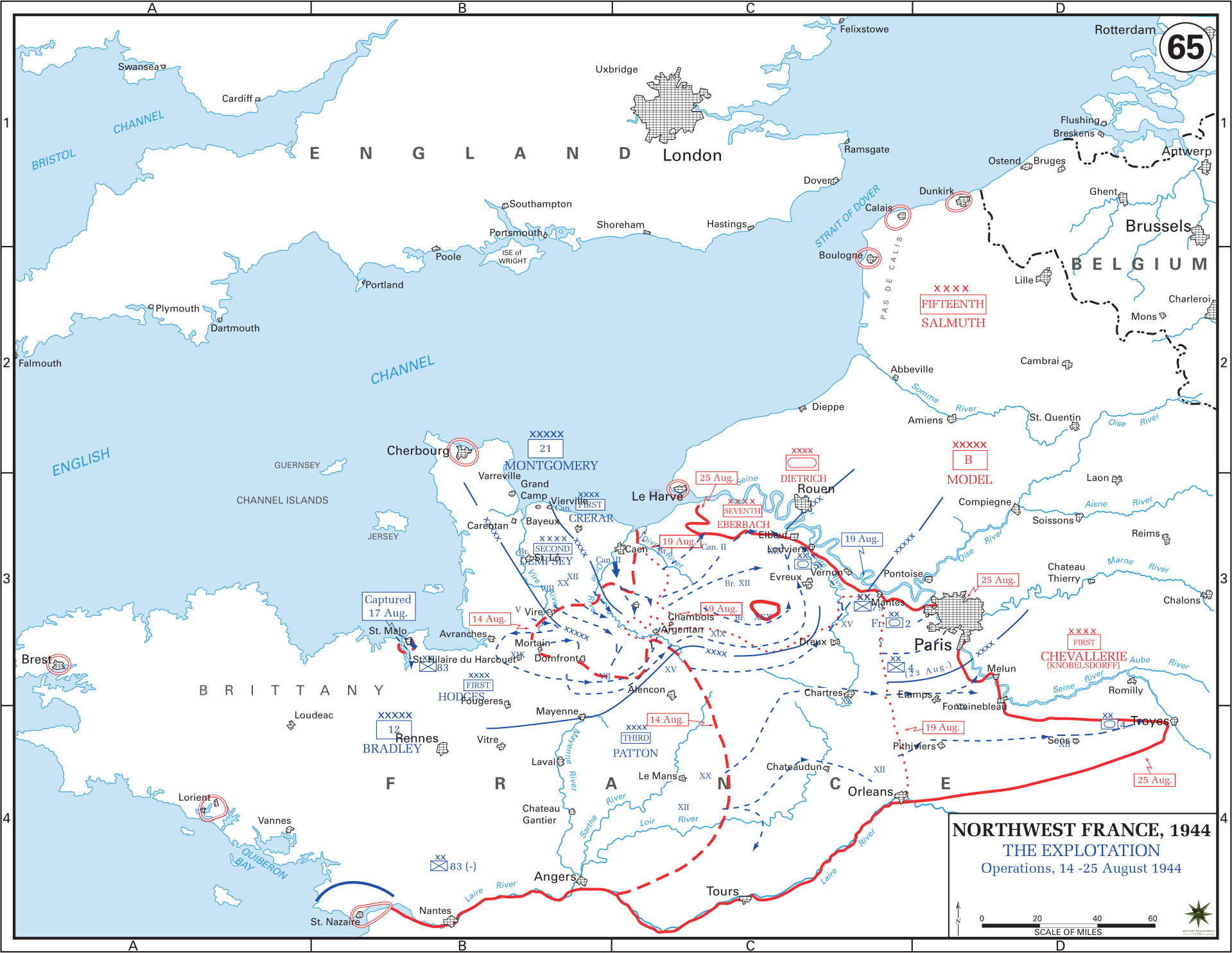 Western Front Maps of World War II | by Inflab | Medium