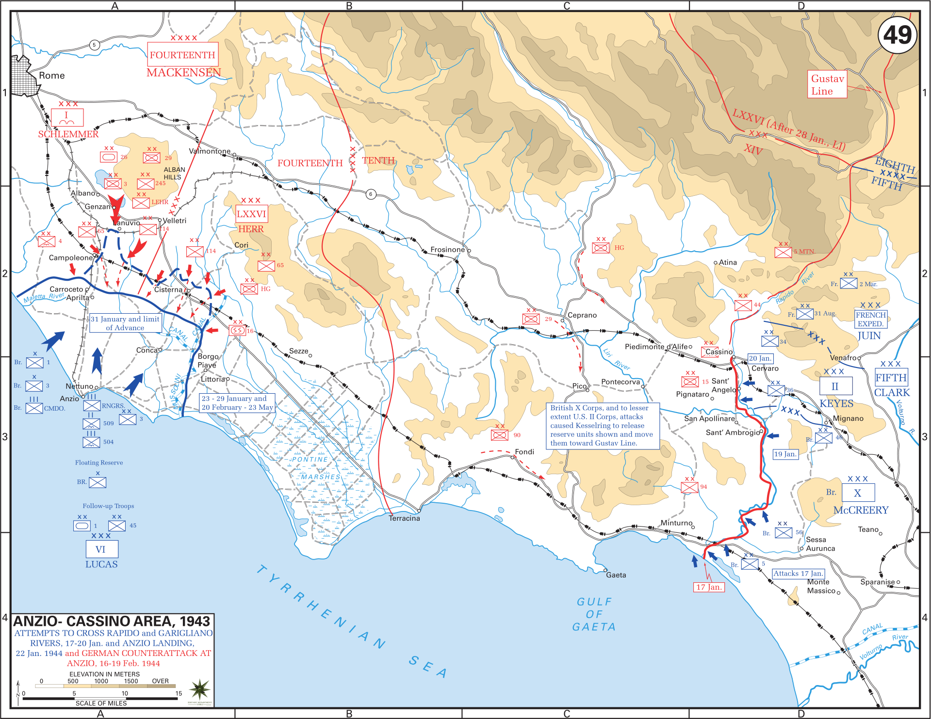 Southern Front Maps of World War II - Inflab - Medium