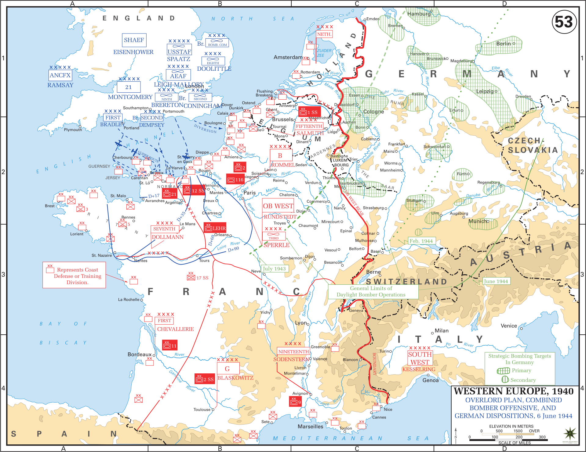 1940 Version Of Western European Map Map 1940-version-of-western-european-map-map