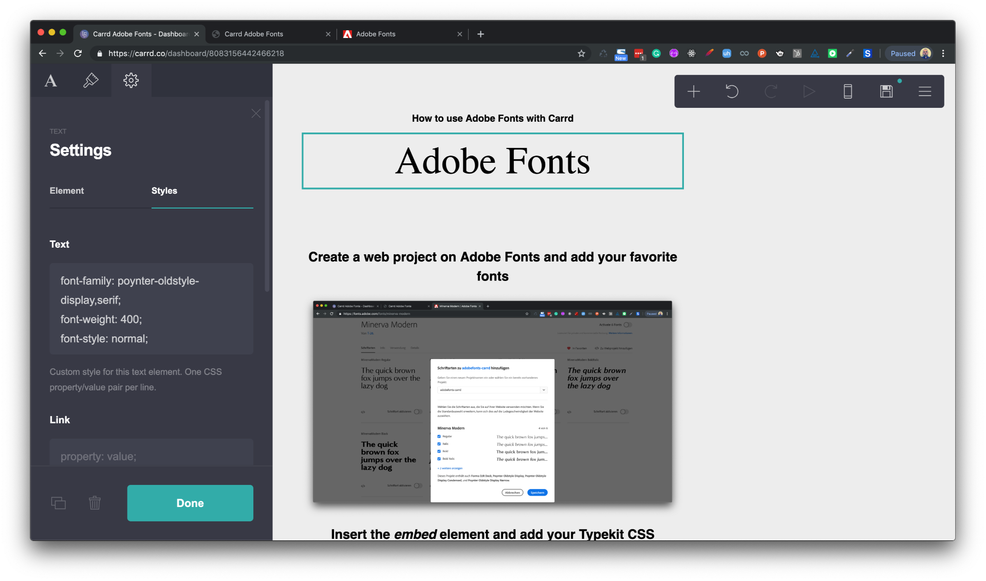 carrd fonts carrd fonts