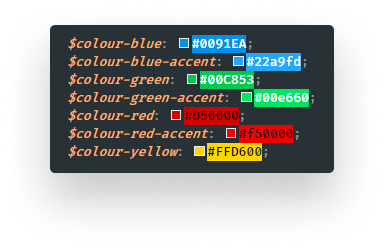 Color Highlight highlighy your hex codes with their color