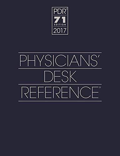 Epub Download 2017 Physicians Desk Reference 71st Edition