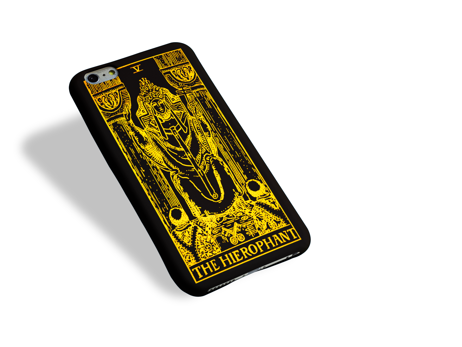 Our Tarot Cards Phone Case Collection is here: The Hierophant Tarot Card Phone Case.