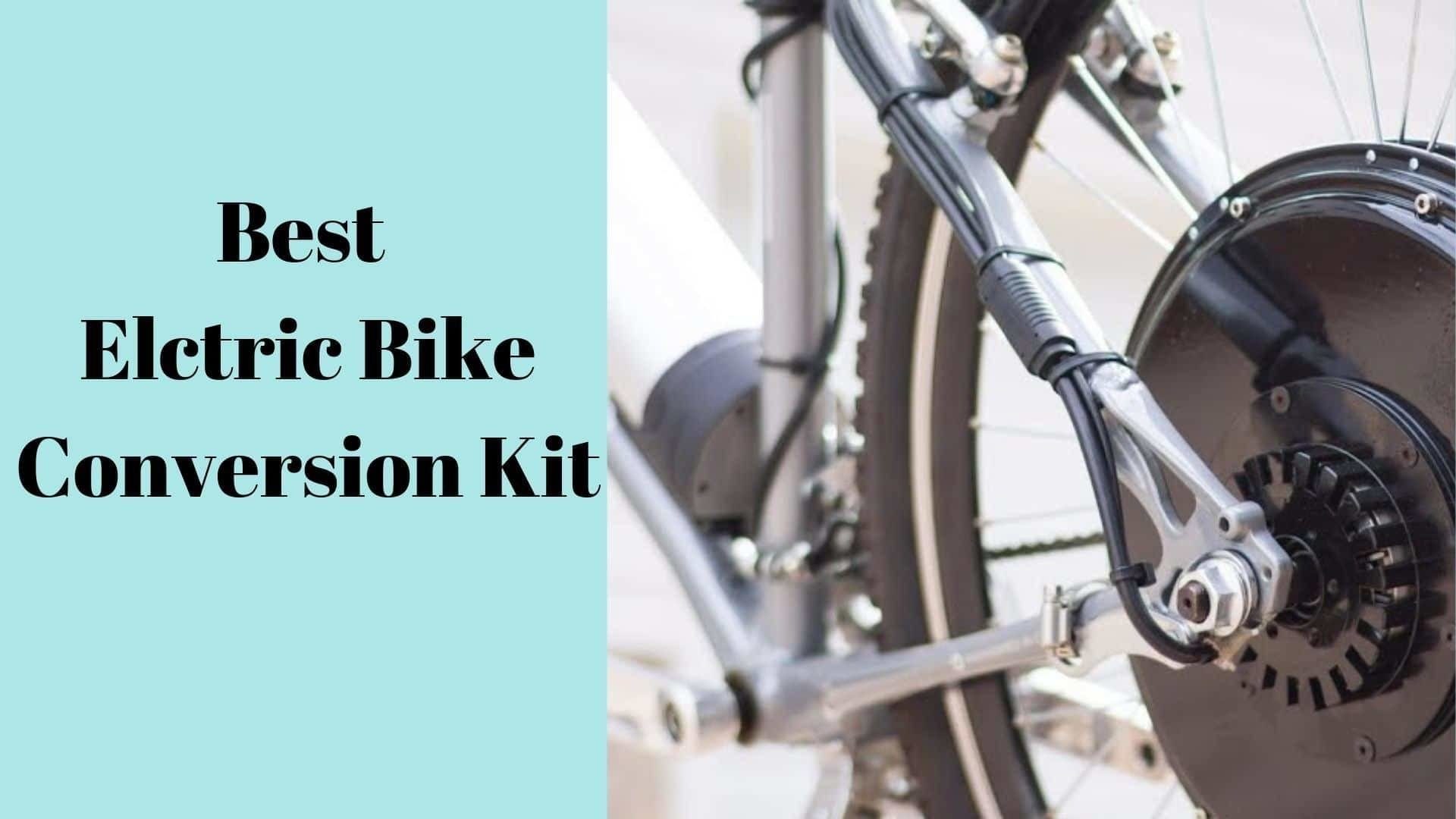 simple electric bike conversion kit