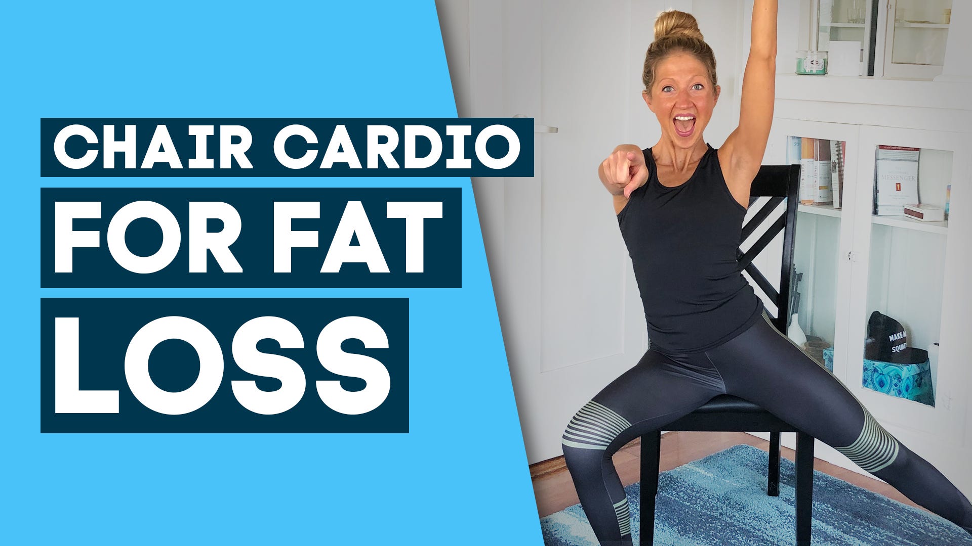 Chair Cardio For Fat Loss Seated No Impact Fitness Class By